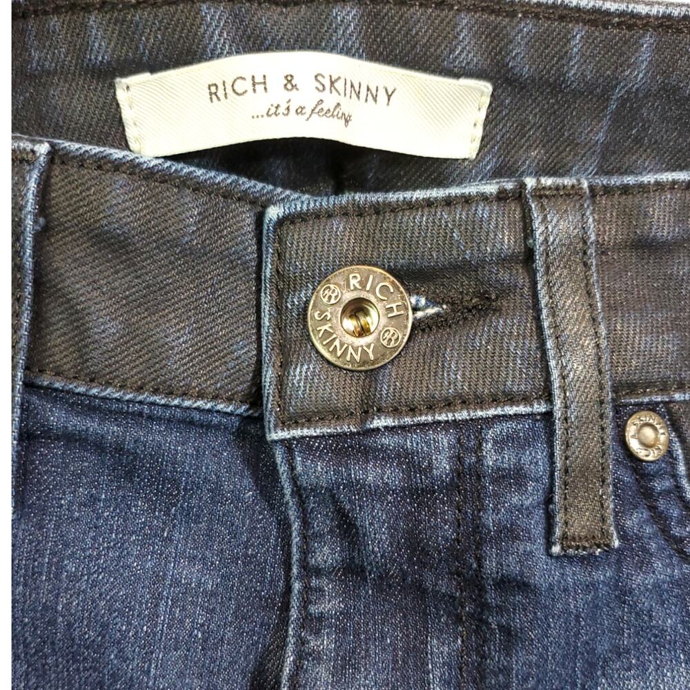 Rich & Skinny | Clean Victory, Two Tone Skinny Jeans | Size 25 - Picture 3 of 6